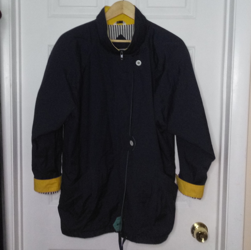 Vintage New York Girl Blue Jacket Size L - Picture 2 of 16